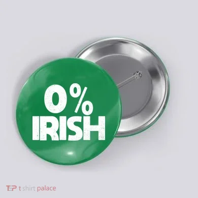 Zero Percent Irish Button