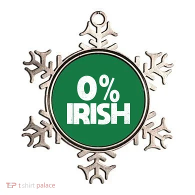Zero Percent Irish Ornament