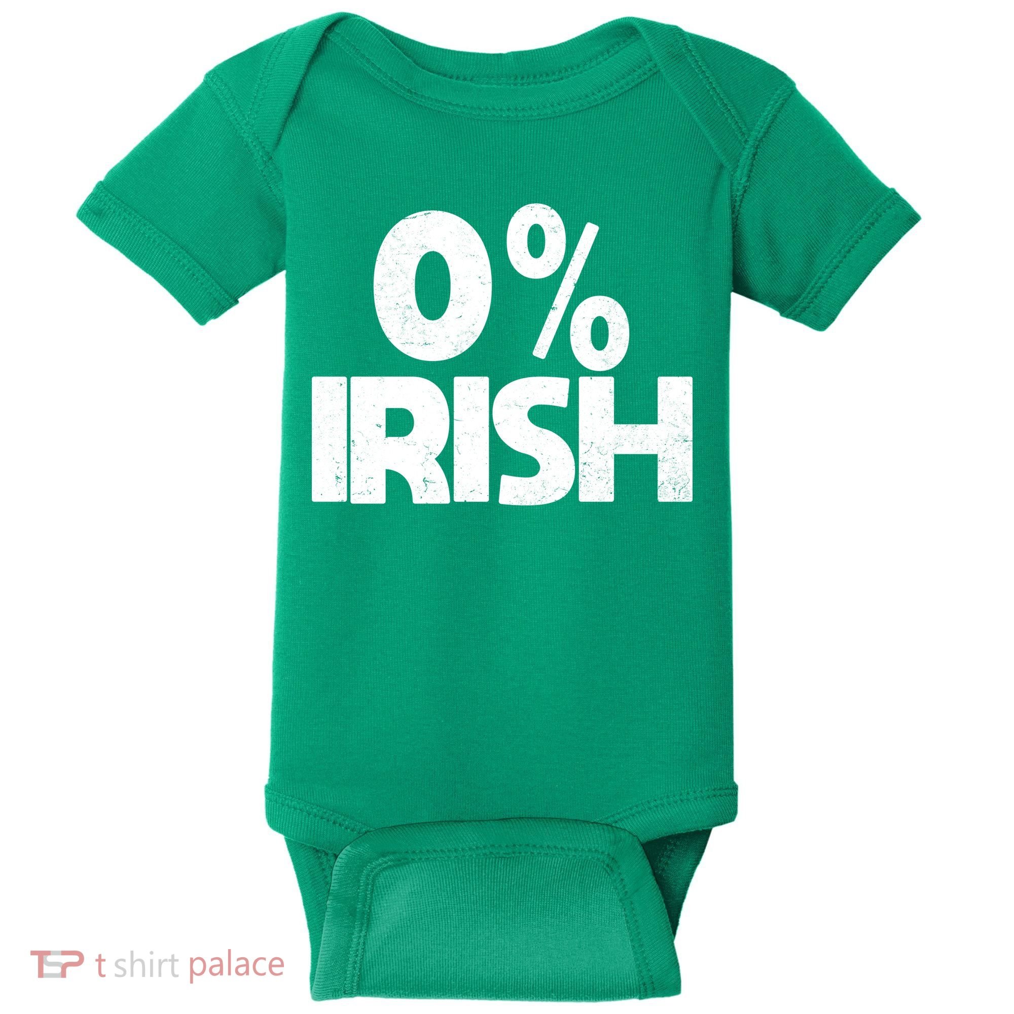 Zero Percent Irish Baby Bodysuit