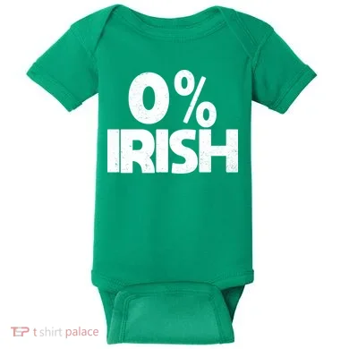 Zero Percent Irish Baby Bodysuit