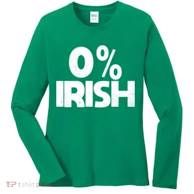 Zero Percent Irish Women's Long Sleeve Shirt