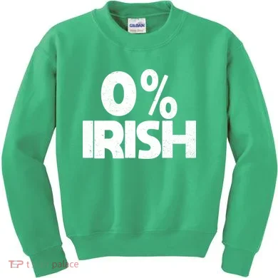 Zero Percent Irish Kids Sweatshirt