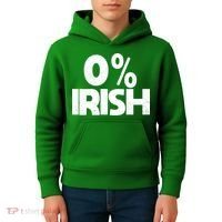 Zero Percent Irish Kids Hoodie thumb 4