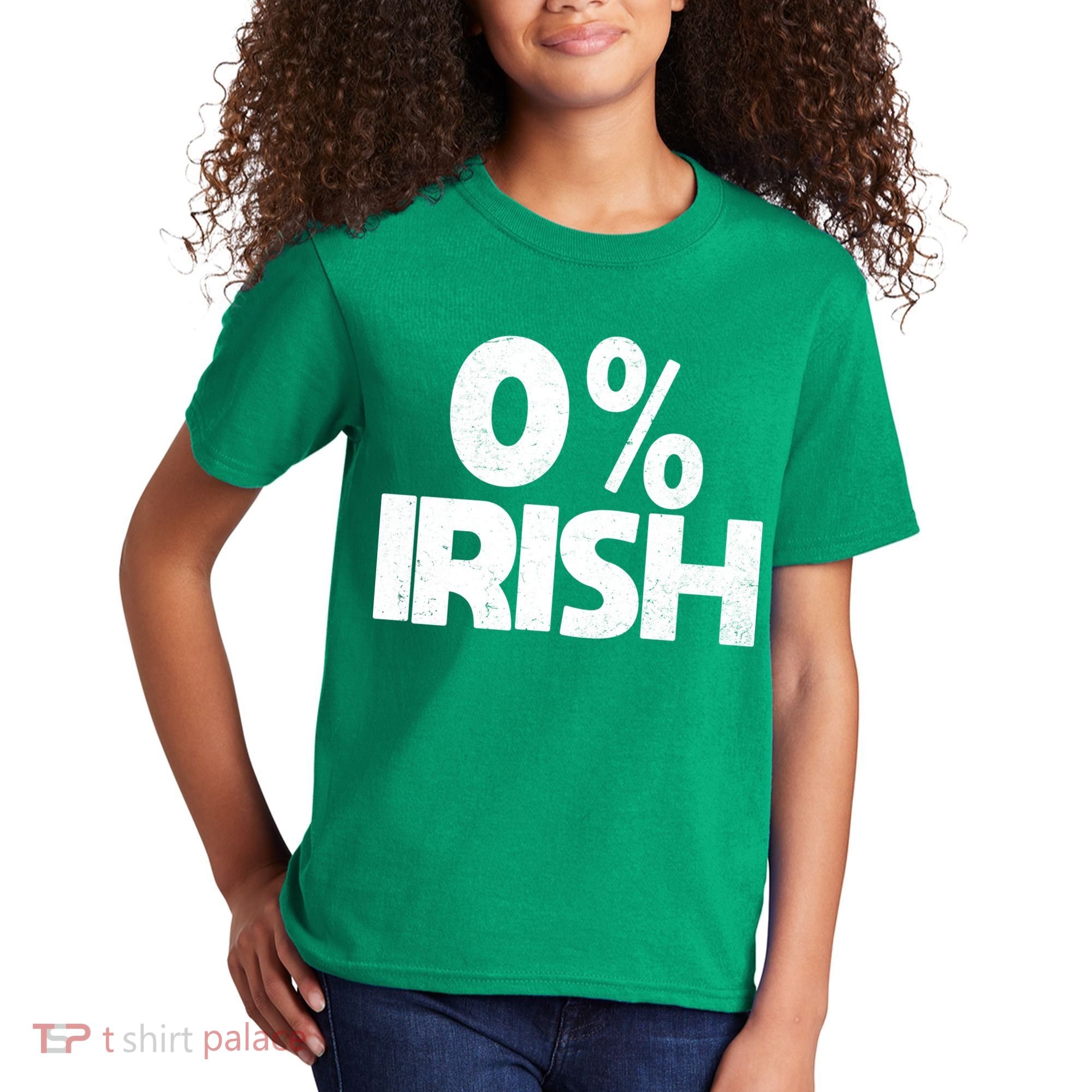Zero Percent Irish Kids T-Shirt