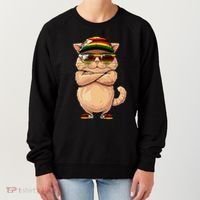 Zimbabwean Flag Cat Mom Souvenirs Products Kitten Zimbabwe Women's Sweatshirt thumb 0