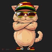Zimbabwean Flag Cat Mom Souvenirs Products Kitten Zimbabwe Women's Sweatshirt thumb 2