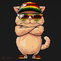 Zimbabwean Flag Cat Mom Souvenirs Products Kitten Zimbabwe Toddler Hoodie thumb 2