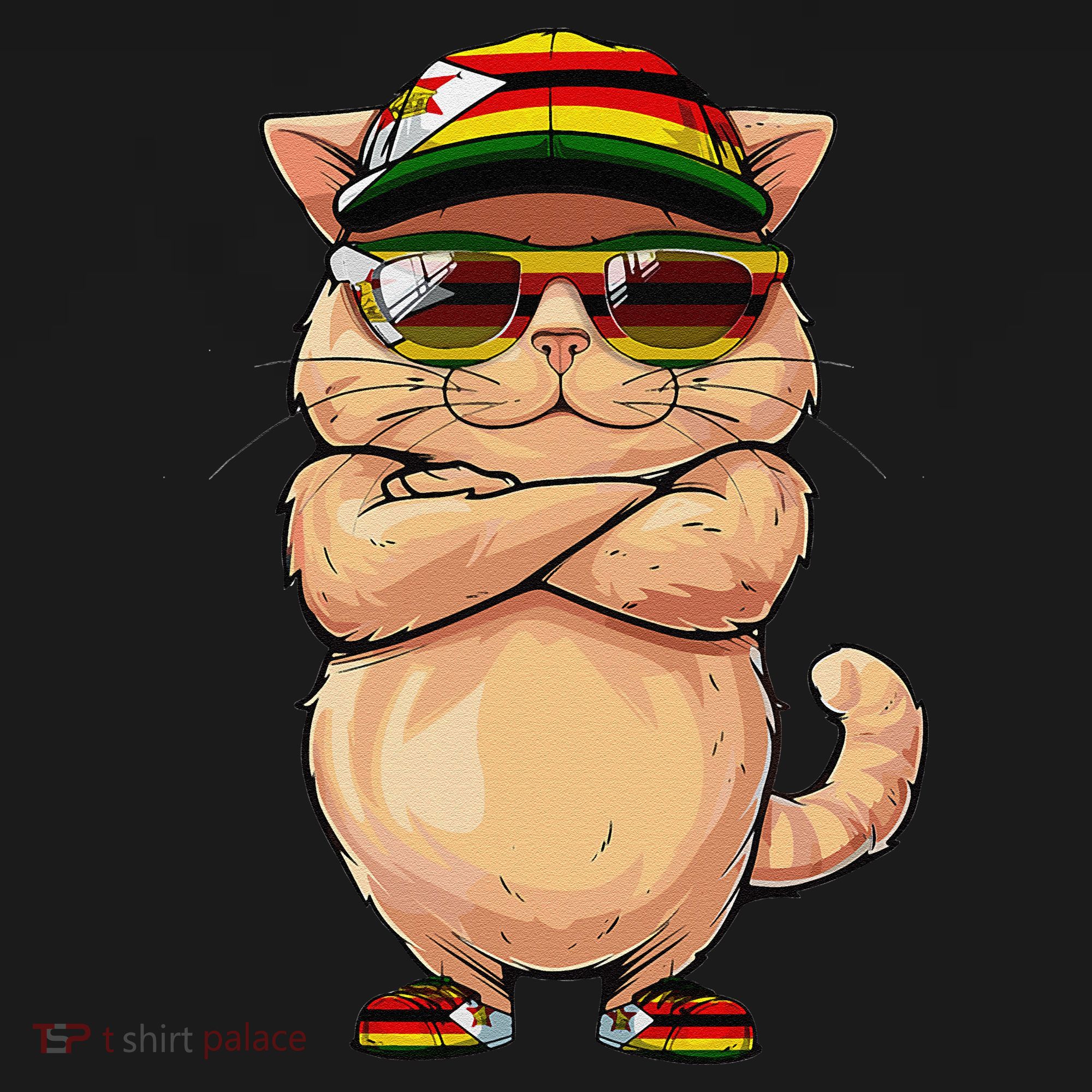 Zimbabwean Flag Cat Mom Souvenirs Products Kitten Zimbabwe Toddler Hoodie