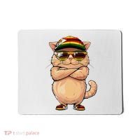 Zimbabwean Flag Cat Mom Souvenirs Products Kitten Zimbabwe Mousepad thumb 0