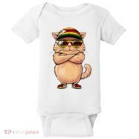 Zimbabwean Flag Cat Mom Souvenirs Products Kitten Zimbabwe Baby Bodysuit thumb 0