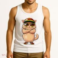 Zimbabwean Flag Cat Mom Souvenirs Products Kitten Zimbabwe Tank Top thumb 3