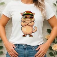 Zimbabwean Flag Cat Mom Souvenirs Products Kitten Zimbabwe Women's T-Shirt thumb 2