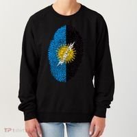 Zulia Flag Fingerprint Venezuela Gift Women's Sweatshirt thumb 0