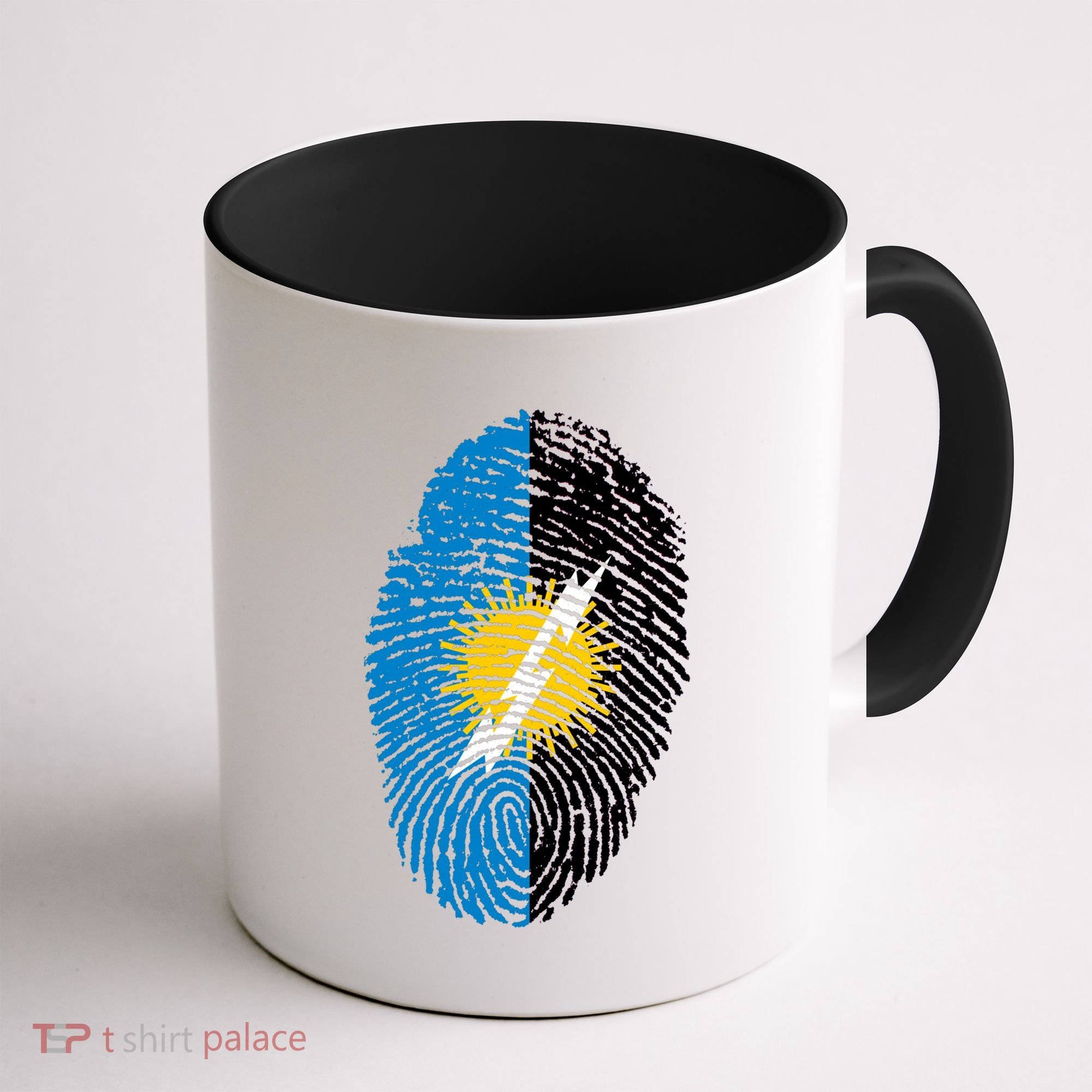 Zulia Flag Fingerprint Venezuela Gift Coffee Mug