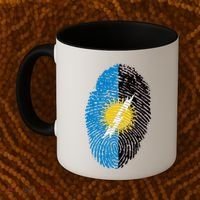 Zulia Flag Fingerprint Venezuela Gift Coffee Mug thumb 2