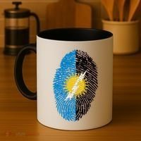 Zulia Flag Fingerprint Venezuela Gift Coffee Mug thumb 4