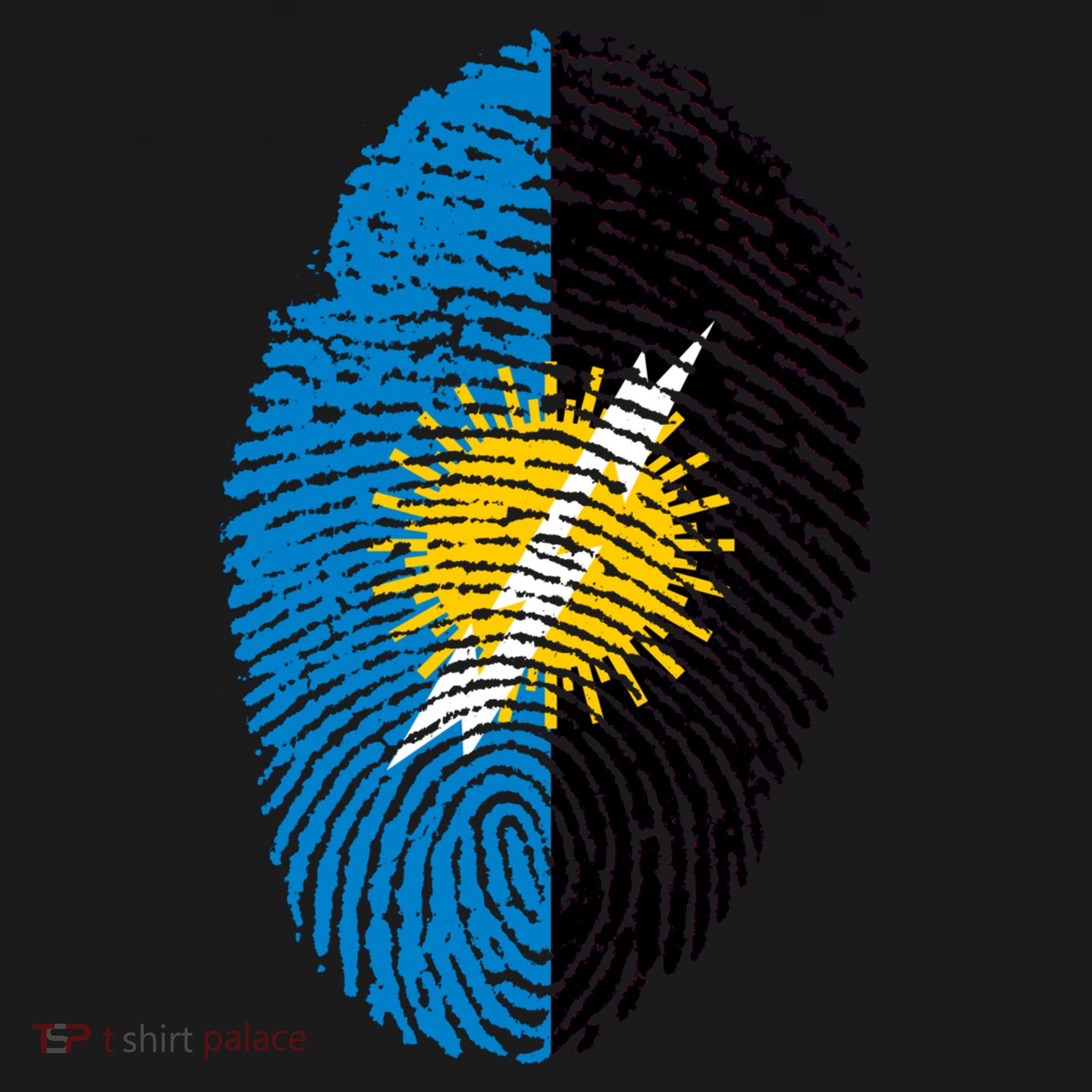 Zulia Flag Fingerprint Venezuela Gift Pajama Set