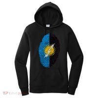 Zulia Flag Fingerprint Venezuela Gift Women's Hoodie thumb 0