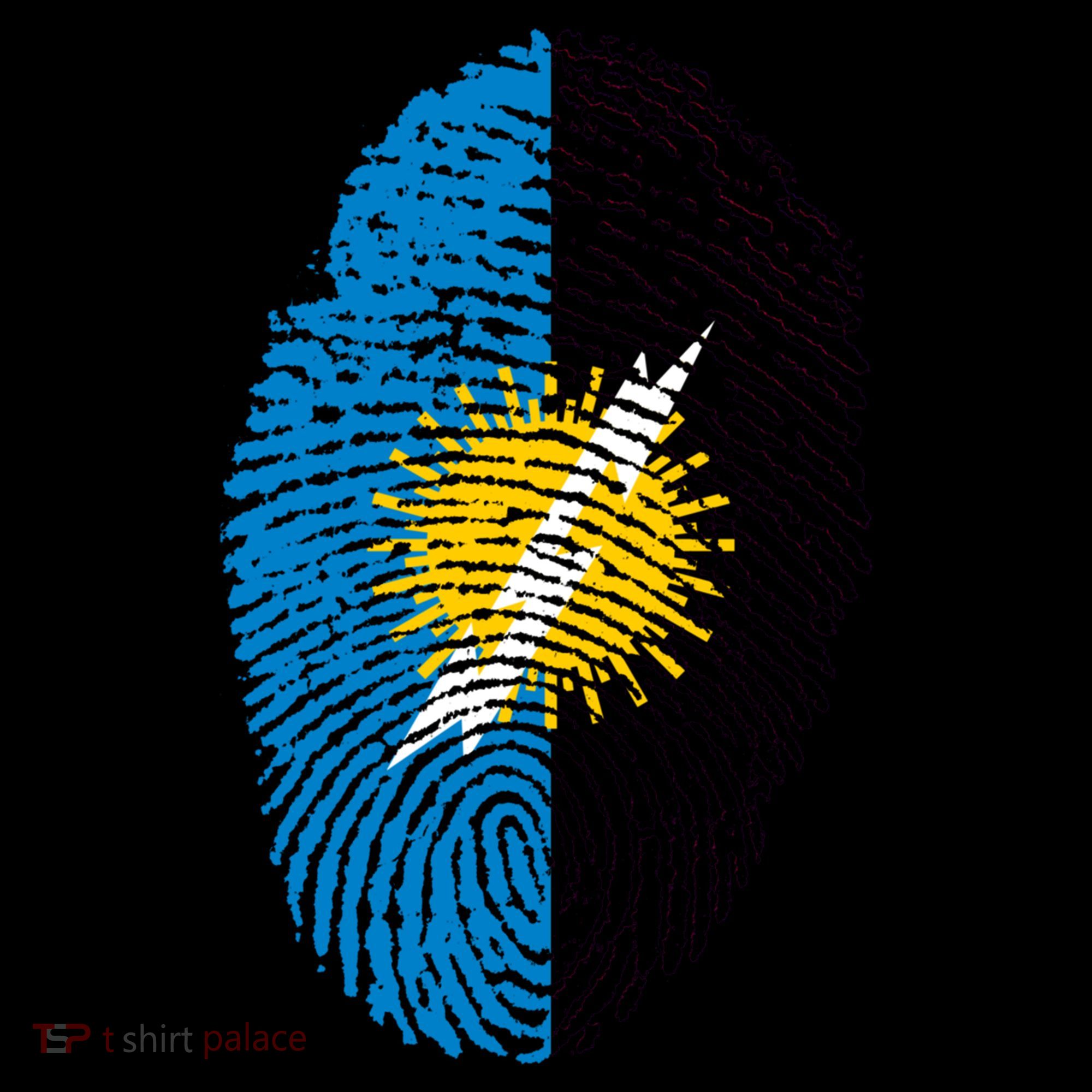 Zulia Flag Fingerprint Venezuela Gift Women's Hoodie