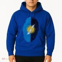 Zulia Flag Fingerprint Venezuela Gift Hoodie thumb 2