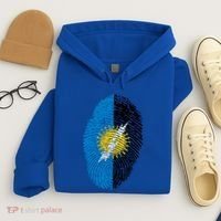 Zulia Flag Fingerprint Venezuela Gift Hoodie thumb 4