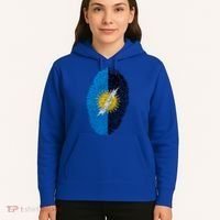 Zulia Flag Fingerprint Venezuela Gift Hoodie thumb 5