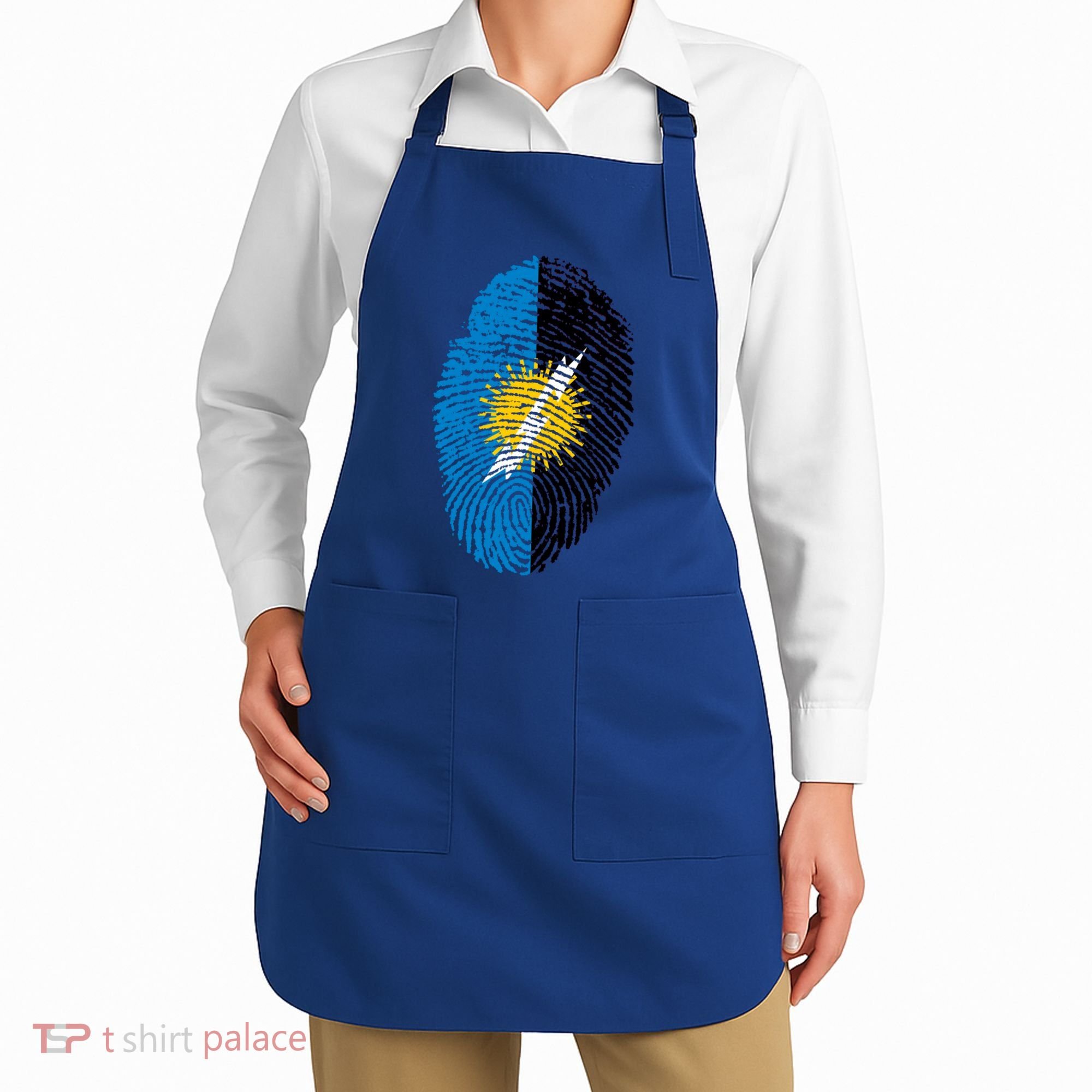 Zulia Flag Fingerprint Venezuela Gift Apron