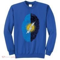 Zulia Flag Fingerprint Venezuela Gift Sweatshirt thumb 0