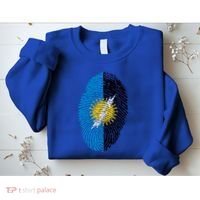 Zulia Flag Fingerprint Venezuela Gift Sweatshirt thumb 2