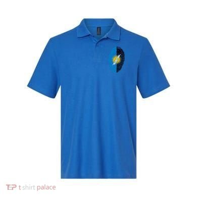 Zulia Flag Fingerprint Venezuela Gift Polo