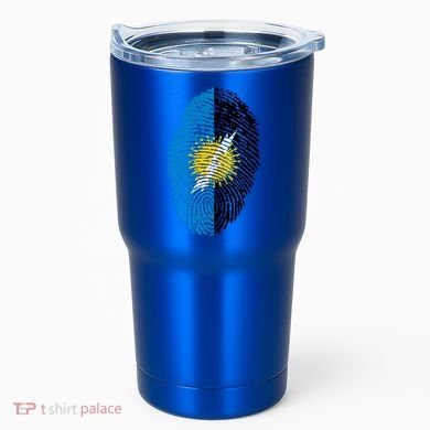 Zulia Flag Fingerprint Venezuela Gift Tumbler
