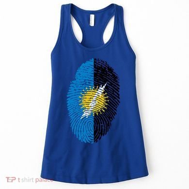 Zulia Flag Fingerprint Venezuela Gift Women's Tank Top