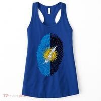 Zulia Flag Fingerprint Venezuela Gift Women's Tank Top thumb 0