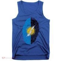 Zulia Flag Fingerprint Venezuela Gift Tank Top thumb 0