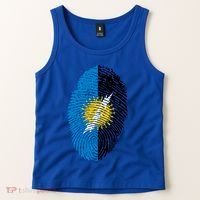 Zulia Flag Fingerprint Venezuela Gift Tank Top thumb 2