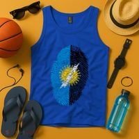Zulia Flag Fingerprint Venezuela Gift Tank Top thumb 4