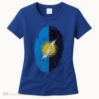 Zulia Flag Fingerprint Venezuela Gift Women's T-Shirt thumb 0