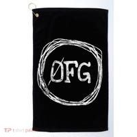 Zero Fucks Given 0 Fucks Given 0fg Gift Funny Gift Golf Towel thumb 0