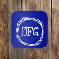 Zero Fucks Given 0 Fucks Given 0fg Gift Funny Gift Coaster thumb 0