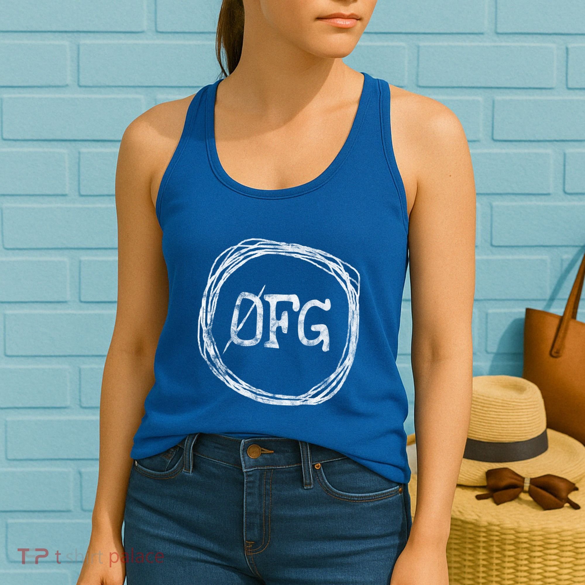 Zero Fucks Given 0 Fucks Given 0fg Gift Funny Gift Women's Tank Top
