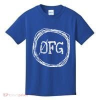 Zero Fucks Given 0 Fucks Given 0fg Gift Funny Gift Kids T-Shirt thumb 0