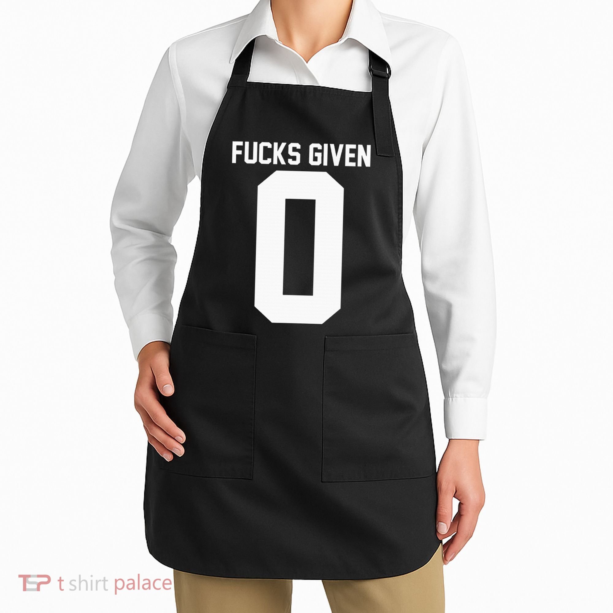 Zero Fucks Given Apron