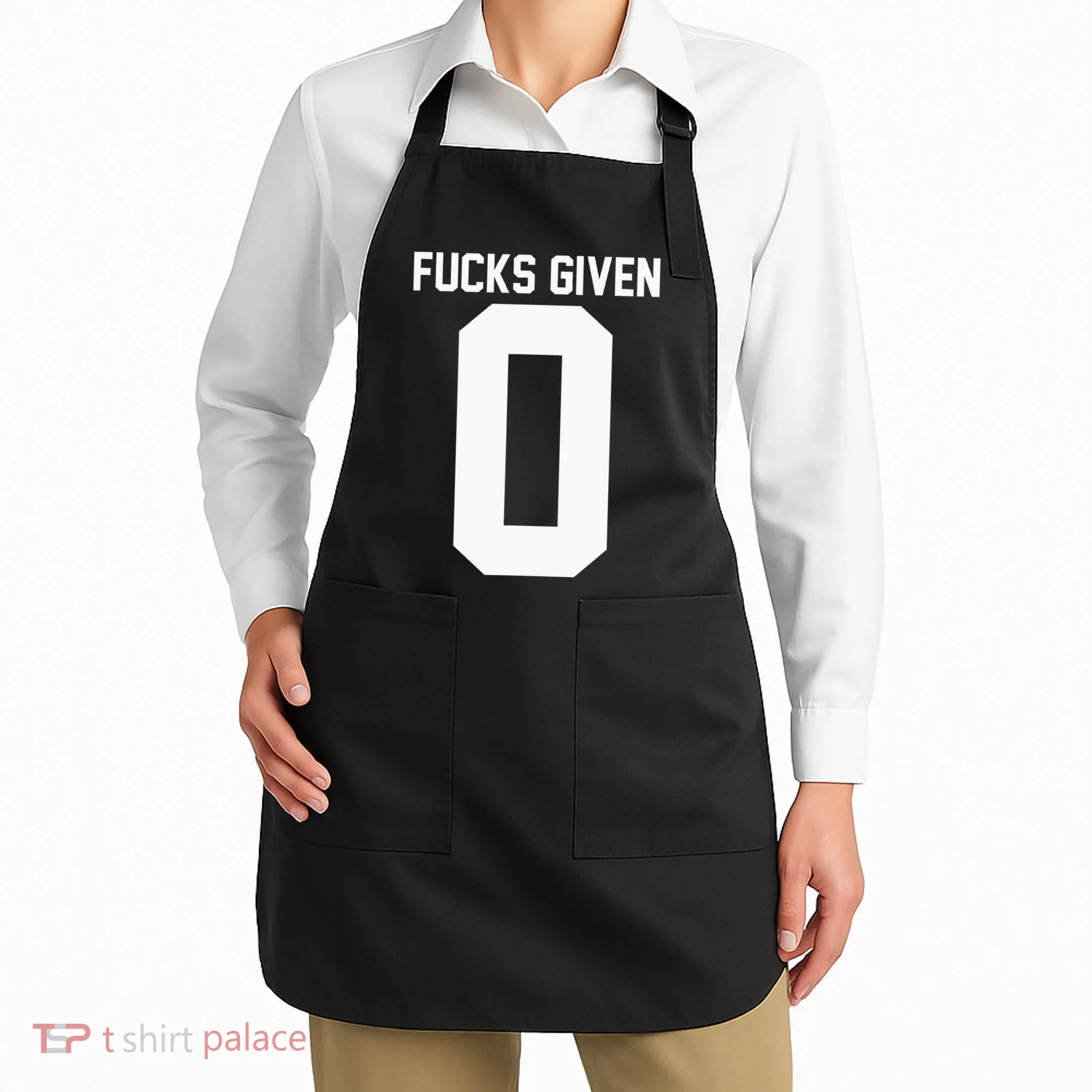 Zero Fucks Given Apron