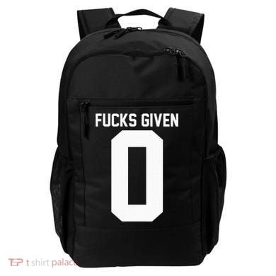 Zero Fucks Given Backpack
