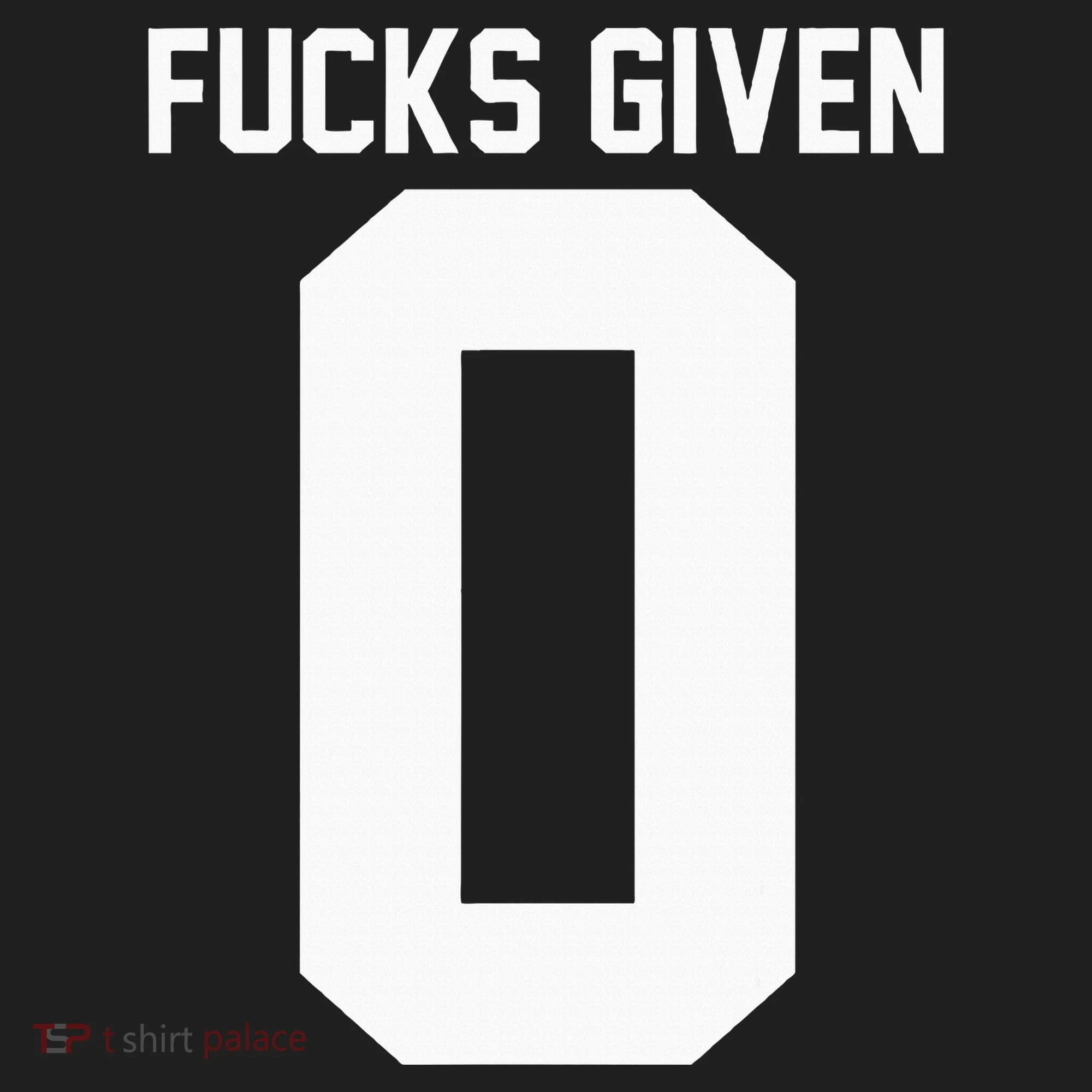 Zero Fucks Given Tumbler