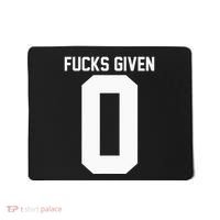 Zero Fucks Given Mousepad thumb 0