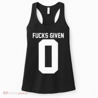 Zero Fucks Given Women's Tank Top thumb 0