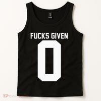 Zero Fucks Given Tank Top thumb 2