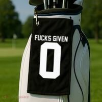 Zero Fucks Given Golf Towel thumb 2
