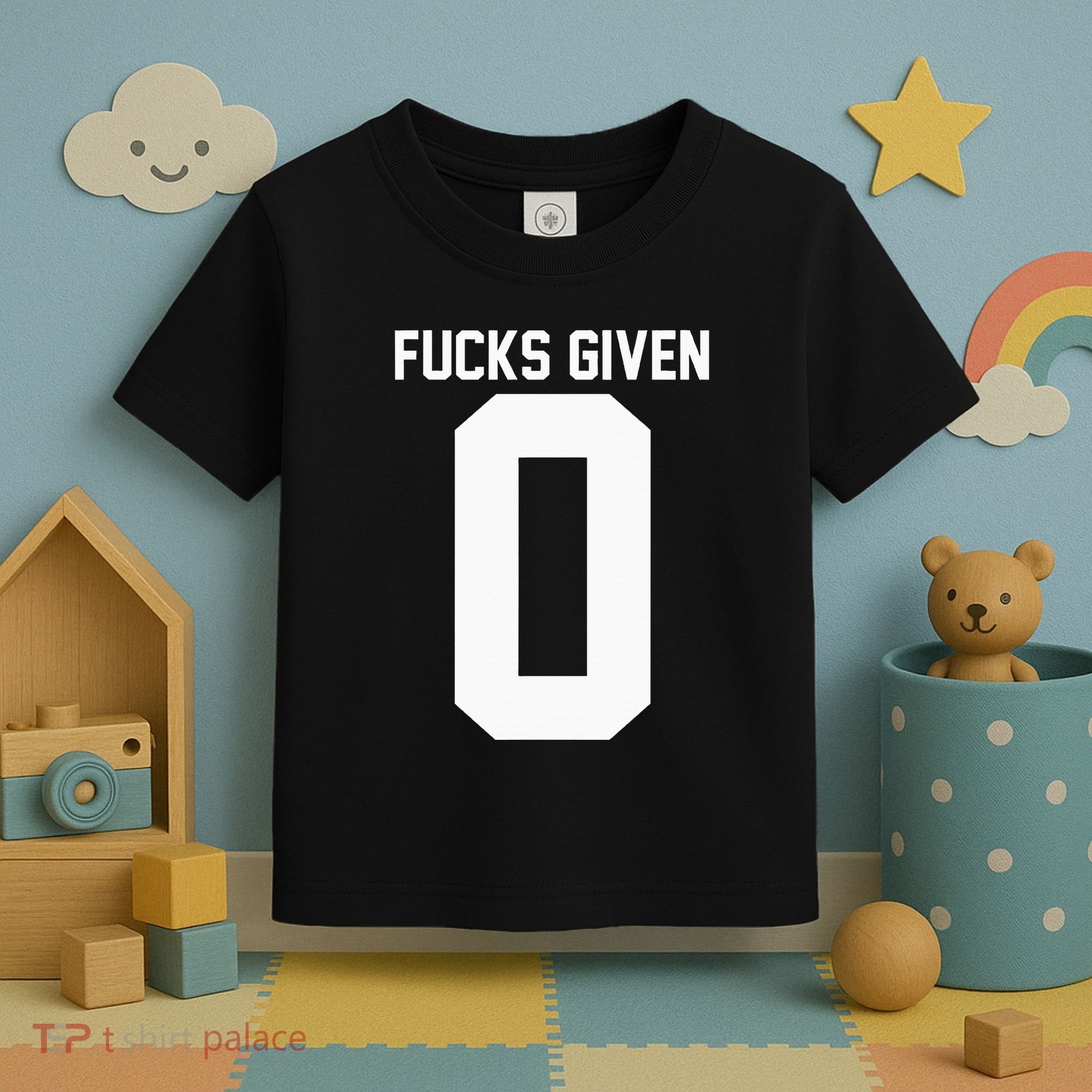 Zero Fucks Given Toddler T-Shirt